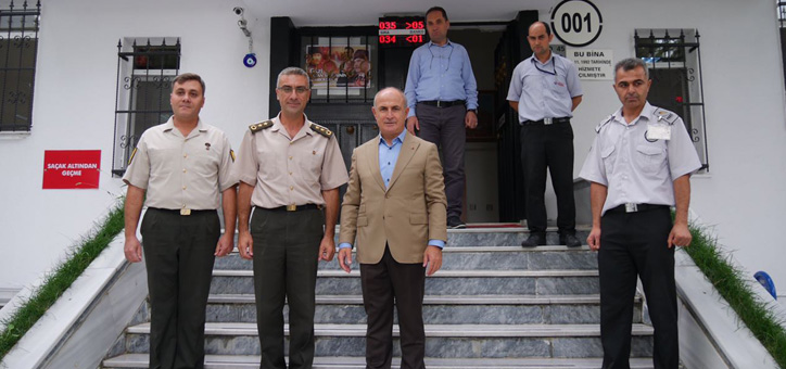 Akgün, Yeni Askerlik Şube Başkanı Avcı’yı Ziyaret Etti