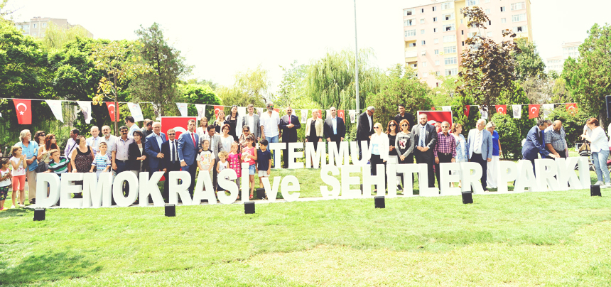 BAŞKAN İMAMOĞLU, 15 TEMMUZ DEMOKRASİ ŞEHİTLERİ PARKI’NIN AÇILIŞINI YAPTI