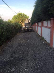 İnceğiz ve Çanakça’da Yol Bakım Onarım Çalışmaları