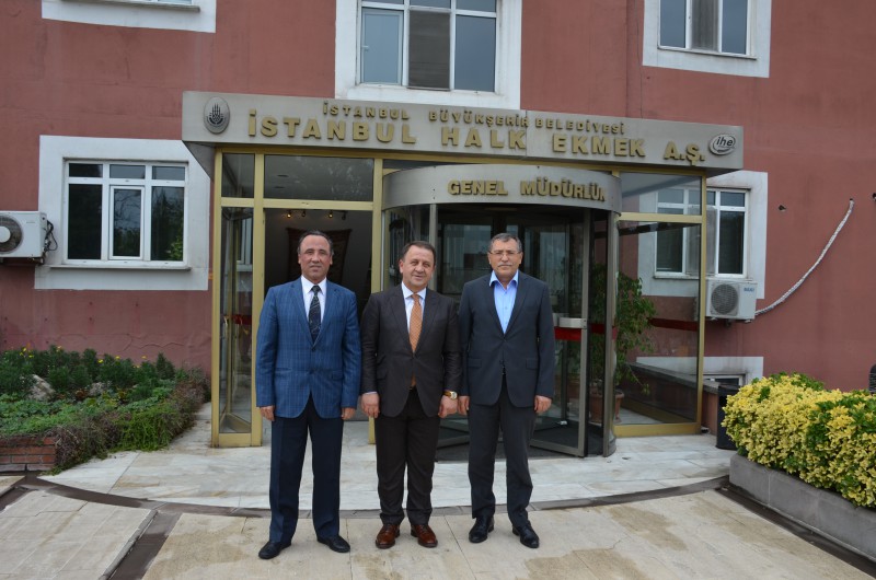 IŞIKLAR HALK EKMEK GENEL MÜDÜRÜNÜ ZİYARET ETTİ