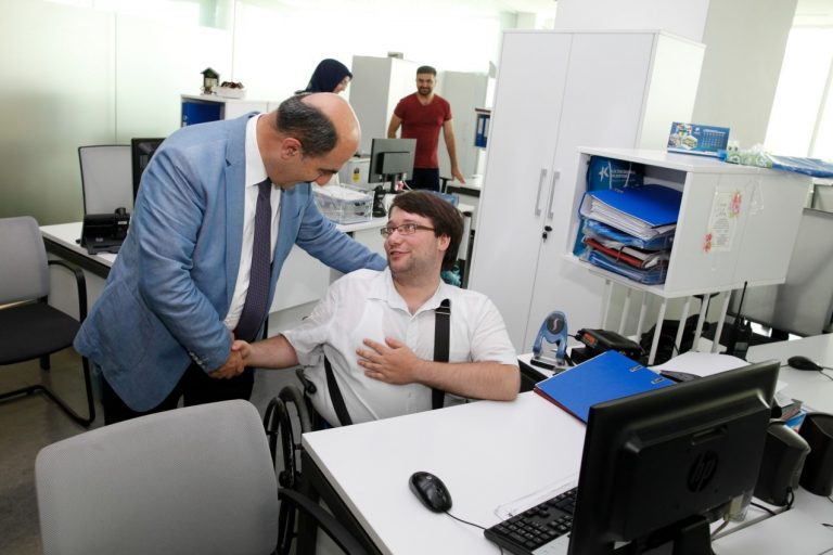 MÜFTÜOĞLU, KÜÇÜKÇEKMECE BELEDİYESİ PERSONELİYLE BAYRAMLAŞTI