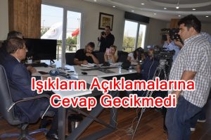 Işıkların Açıklamalarına Cevap Gecikmedi