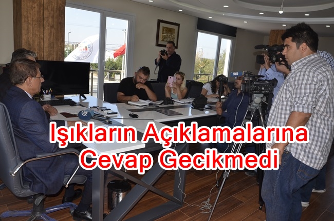 Işıkların Açıklamalarına Cevap Gecikmedi
