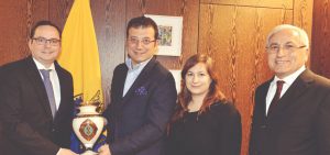 İMAMOĞLU’NDAN ALMANYA’YA DOSTLUK ZİYARETİ