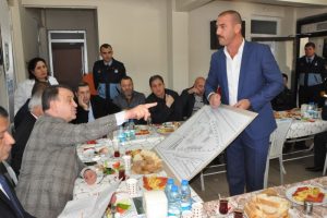 IŞIKLAR TERMİNAL ESNAFIYLA BİR ARAYA GELDİ