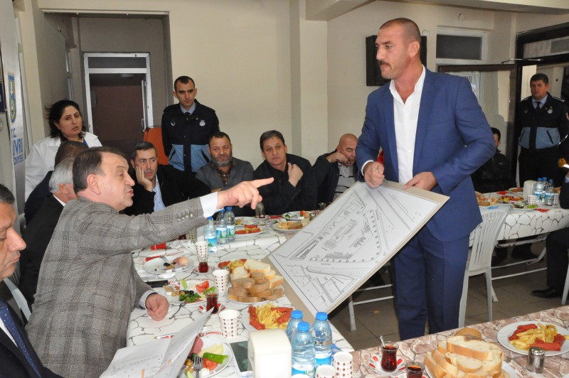 IŞIKLAR TERMİNAL ESNAFIYLA BİR ARAYA GELDİ