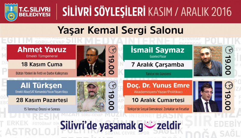 SİLİVRİ SÖYLEŞİLERİ KASIM / ARALIK PROGRAMI