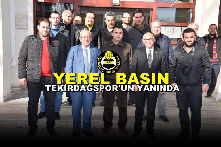 Yerel Basından Tekirdağspor’a Destek