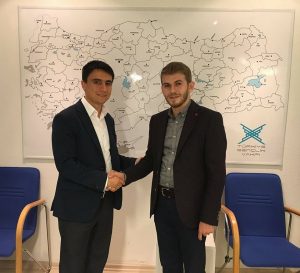 Salim Çavdar, TÜGVA temsilcisi oldu