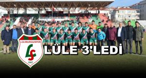 3 puan 3 golle Lüleburgaz’ın