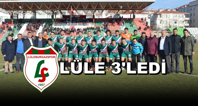 3 puan 3 golle Lüleburgaz’ın