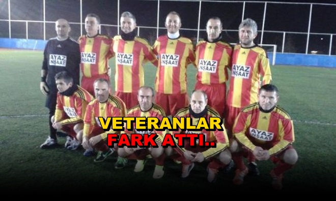 Çorlu Veteran:4- Lüleburgaz Veteran :1