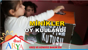 Arya Öğrencileri Sandık Başına Geçti