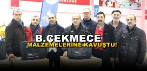 B.Çekmece Malzemelerine Kavuştu