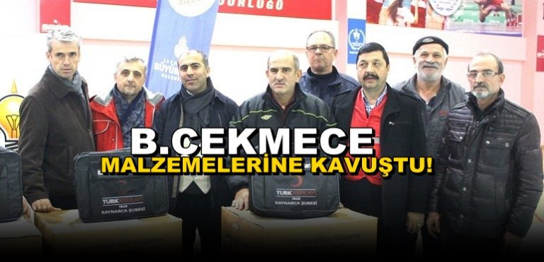 B.Çekmece Malzemelerine Kavuştu