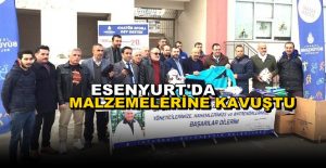 Esenyurt’da Malzemelerine Kavuştu