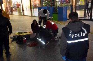 Yerde Can Veren Genci İzlediler…