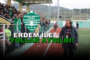 Kırklarelispor Bilgin Erdem İle Yollarını Ayırdı
