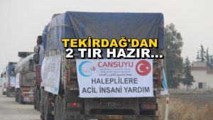 Cansuyu Derneği’nden Halep’e Yardım Çağrısı