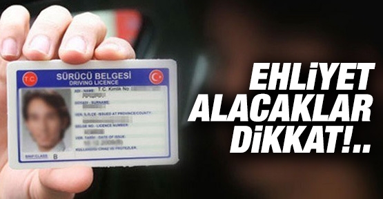 Sürücü kursu kayıtlarında bu hafta son!