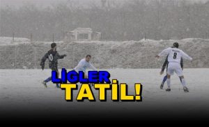 Tekirdağ’da Müsabakalara ”Kar” Engeli