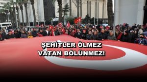 Kırklareli’de “Şehitlere Saygı” Yürüyüşü