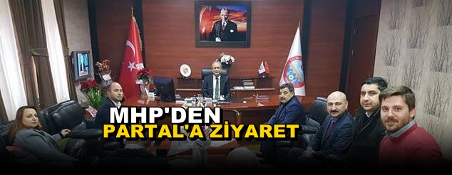 MHP, Kaymakam Partal’ı ziyaret etti