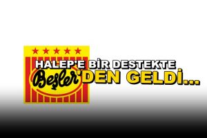 Halep’e bir destekte ”Beşler”den geldi