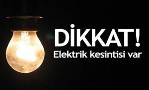 30 Ocak Pazartesi Bu İlçeler Dikkat