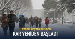 İstanbul’da “Kar Bitti” Derken Etkili Yağış Başladı