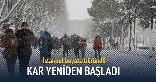 İstanbul’da “Kar Bitti” Derken Etkili Yağış Başladı