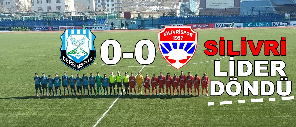 Silivrispor Liderliği Bırakmadı: 0-0