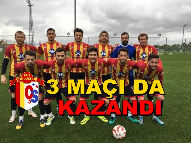 Çorluspor 3. hazırlık maçınıda kazandı…