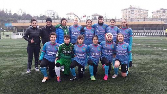 Alibey’li kızlarımız Levent’e fark attı: 11-0