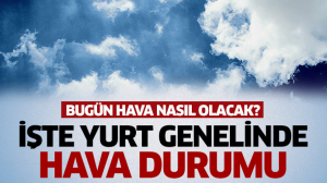 Bugün hava nasıl olacak ?
