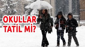 9 Ocak Pazartesi okullar tatil mi ? İşte ayrıntılar…