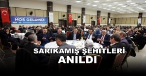 Sarıkamış Şehitleri 102’nci Yılında Yad Edildi