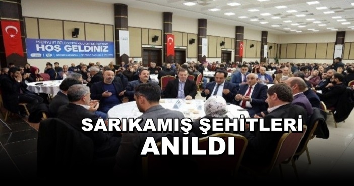 Sarıkamış Şehitleri 102’nci Yılında Yad Edildi