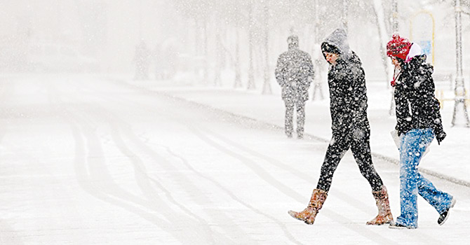 Kar, bu sefer fena geliyor