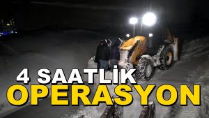Avcılar’da Mahsur Kalan 4 Kişiye 4 Saatlik Kurtarma Operasyonu