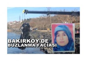 Bakırköy’de Buzlanma Faciası! Kaldırımdaki Kadını Ezerek Dereye Uçtu