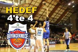 Büyükçekmece’de Hedef 4’te 4