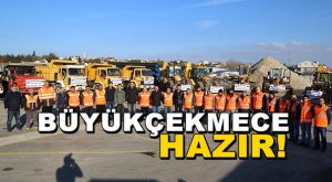 Büyükçekmece Önlemini Aldı