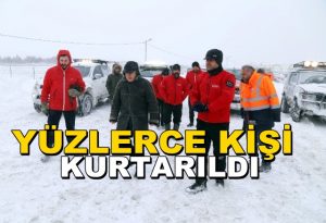 Büyükçekmece Off – Road Grubu Yüzlerce Kişiyi Kurtardı