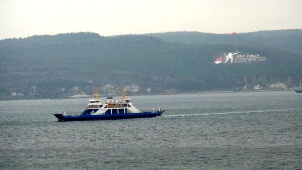 Çanakkale’de fırtına seferleri iptal etti