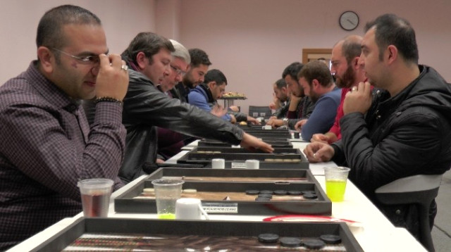 Gümrükçüler Tavla Turnuvasında Kapıştı