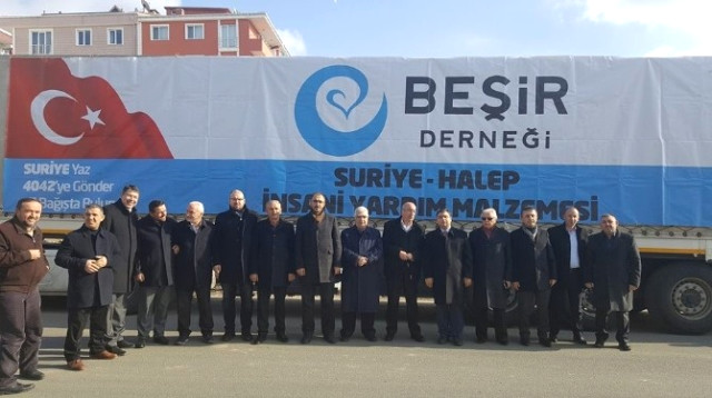 Halep’e Kıyafet ve Bot Yardımı