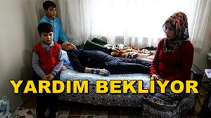 Çocuklarına ve felçli eşine bakan kadın, yardım bekliyor