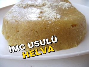 İmece Usulü 50 Kilo Helva Yaptılar