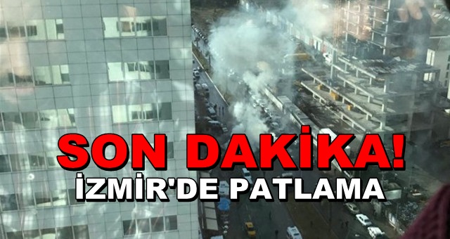 İzmir’de Adliye Yakınlarında Patlama